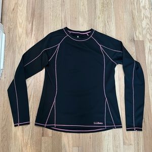 LL Bean Light weight Baselayer shirt women’s medium